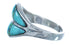 Turquoise and Opal Sterling Silver Ring Size 8-3/4 KX120964